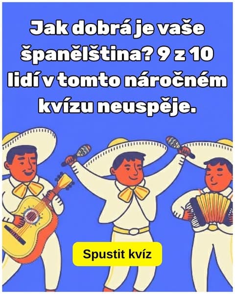 Většina lidí si nevzpomíná na lekce španělštiny - vzpomenete si?