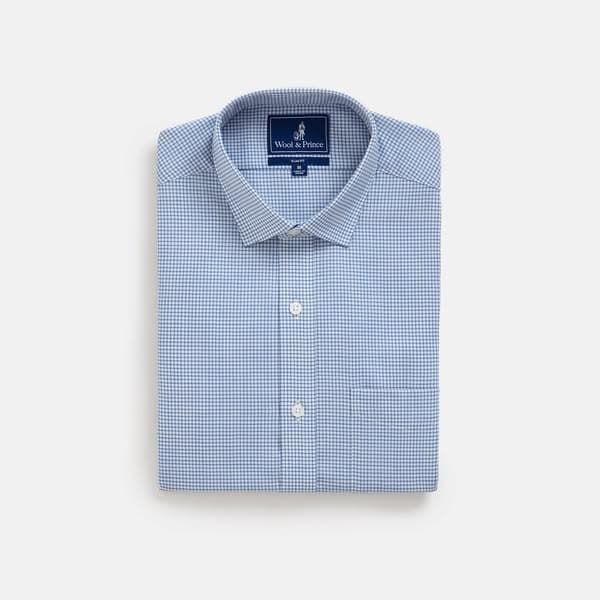 Merino 130 Spread Collar Shirt