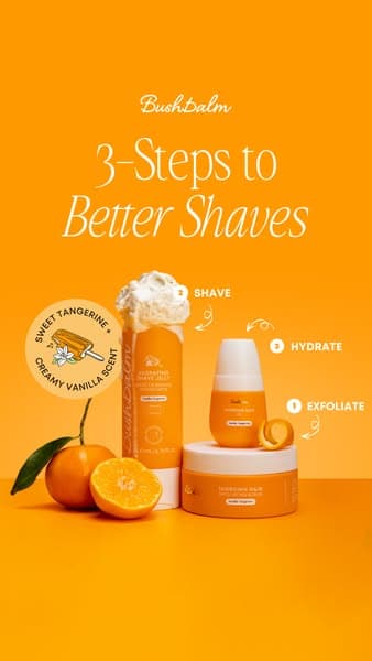 NEW! Hydrating Shave Jelly 🍊✨