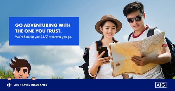 Free Travel Assistance Service with AIG Travel Insurance