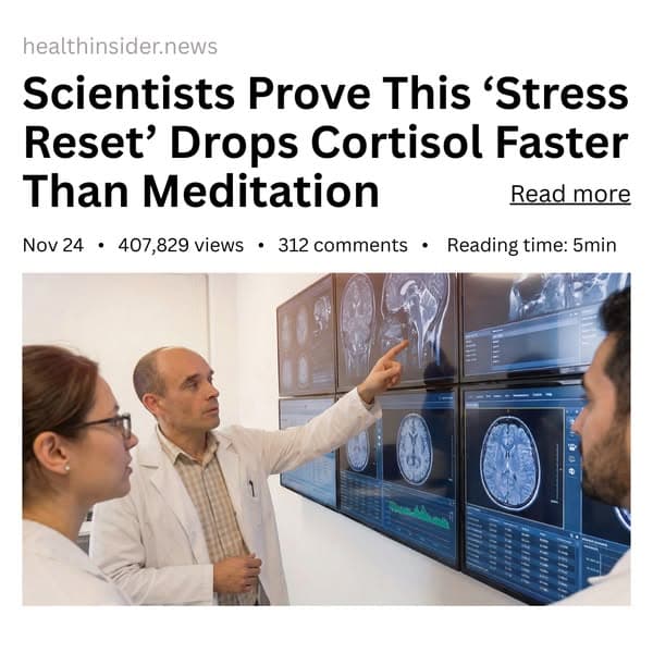 The 15-Minute Routine That Calms a Brain That Won’t Shut Off – Without You Even Noticing