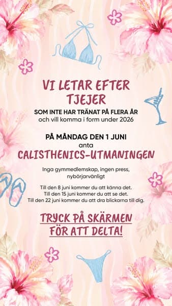 Börja din förvandling nu!