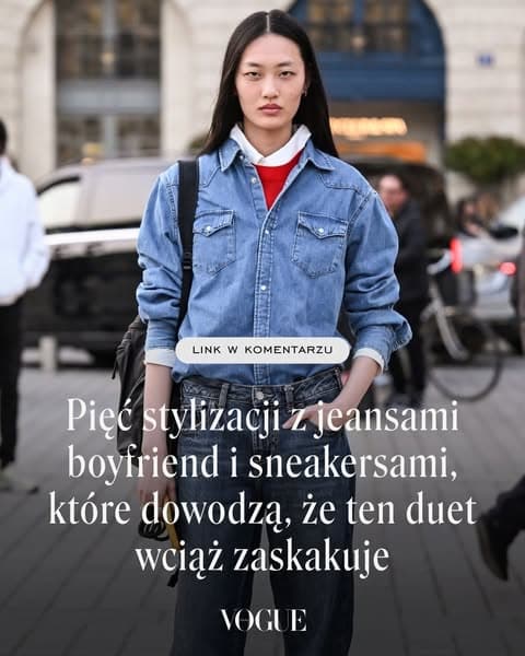 Pięć stylizacji z jeansami boyfriend i sneakersami, które dowodzą, że ten duet wciąż zaskakuje