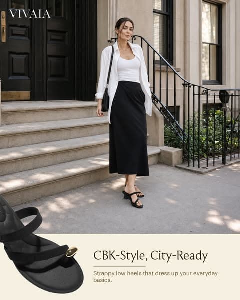 The Sandal That Dresses Up Basics