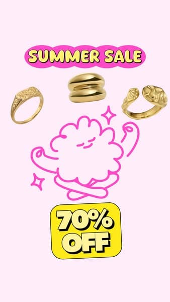 โ๏ธ SUMMER SALE 70% OFF