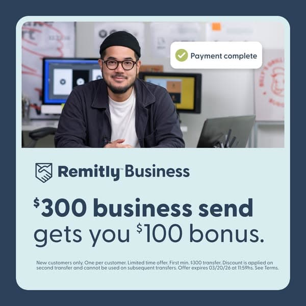 Try Remitly Business