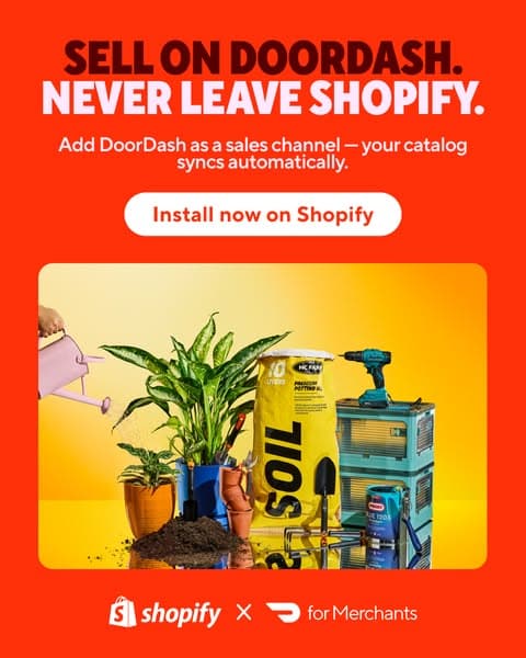DoorDash is now on Shopify