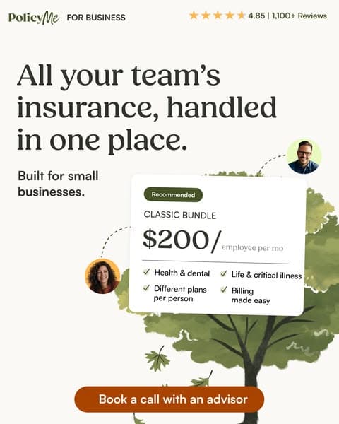 Health, dental, life and critical illness coverage