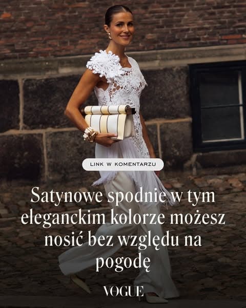 Satynowe spodnie w tym eleganckim kolorze możesz nosić bez względu na pogodę. Sprawdzą się przy 15, 20 i 30 stopniach