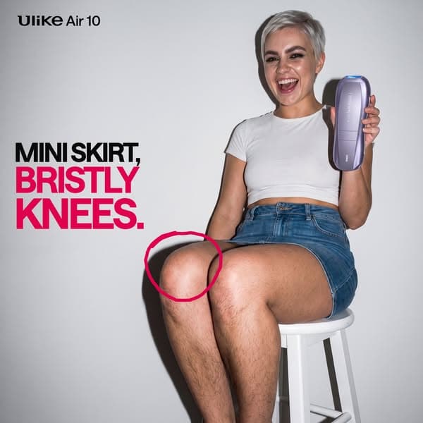 Say Goodbye to Hair - Shop Ulike Air10βs Fast & Painless Hair Removal Now!