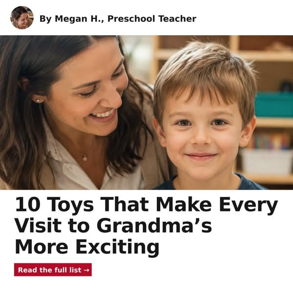 10 Guilt-Free Gifts for Grandkids 🎁