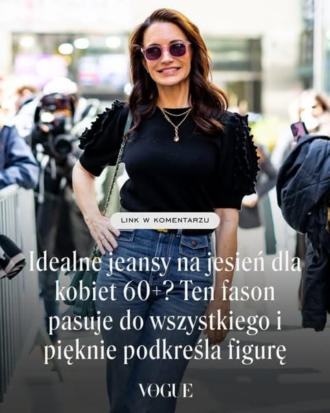 Idealne jeansy na jesień dla kobiet 60+? Ten fason pasuje do wszystkiego i pięknie podkreśla figurę