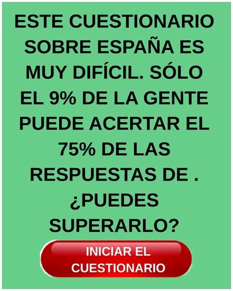 La mayorÃa de los adultos no pueden aprobar este cuestionario básico sobre España. ¿Crees que puedes hacerlo?