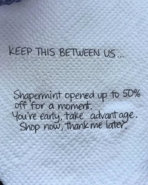 50% OFF EVERYTHING ✨