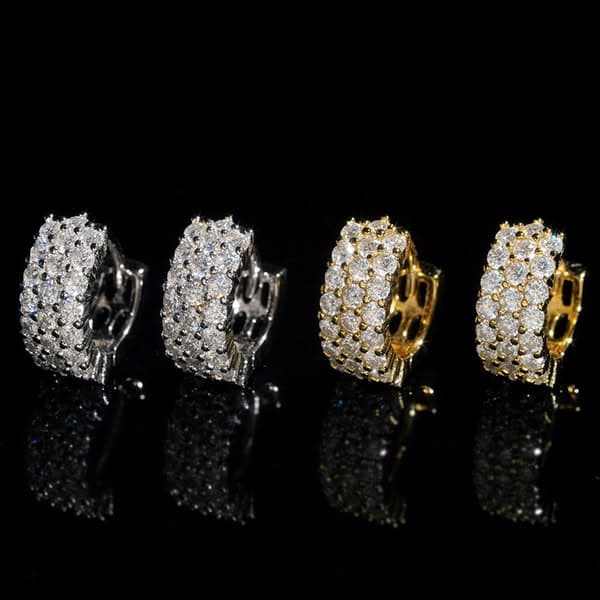 π Moissanite Earrings β 2 Pairs for $85, Passes Diamond Tests!
