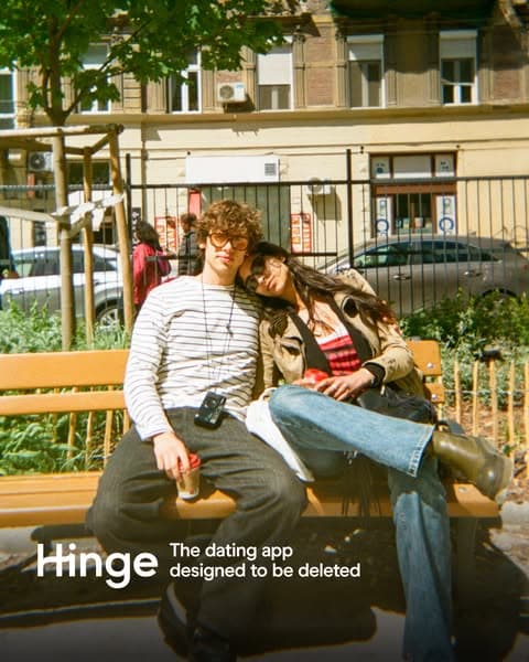 Tilmeld dig Hinge i dag