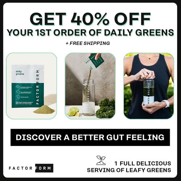 Get 40% off + free shipping