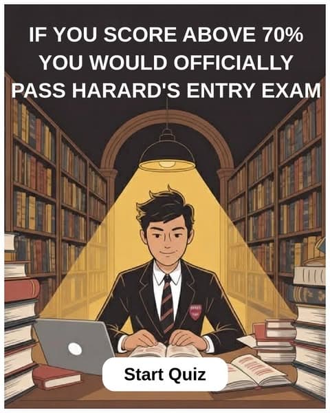 Most Adults Fail This Harvard Entry Exam — Can You Pass?