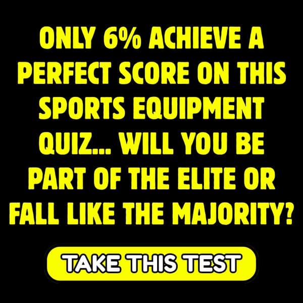 🏀 Sports Equipment Quiz