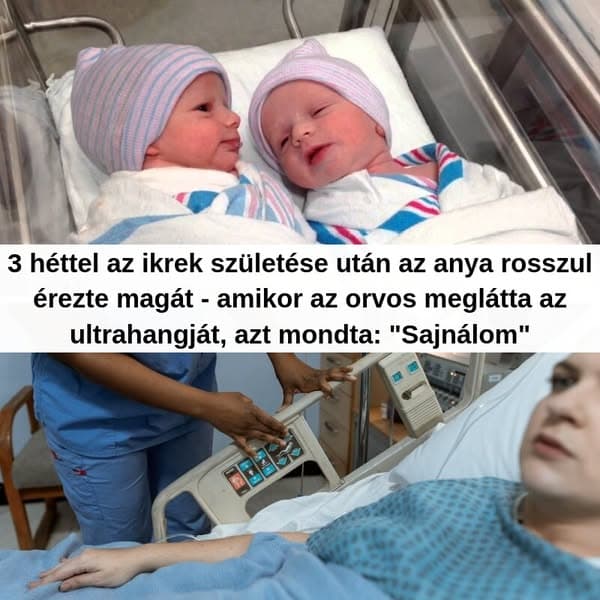 Anya rosszul lett az ikrek születése után, majd megkapta a diagnózist.