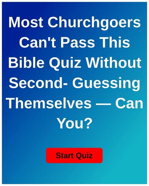 Most Adults Forget These Sunday School Lessons — Can You Remember?