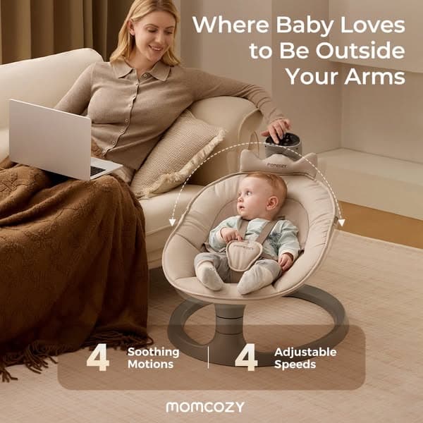 4 Soothing Motions, 1 Happy Baby. 😴