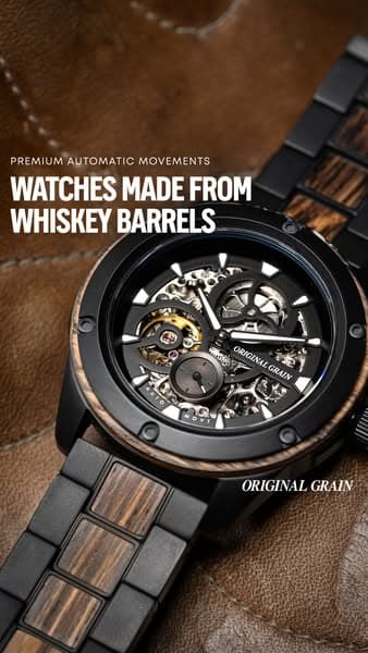 Watches Made From Reclaimed Materials