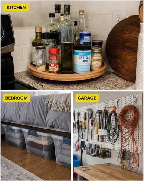 27+ Clever Storage Tricks To Reclaim Your Living Space
