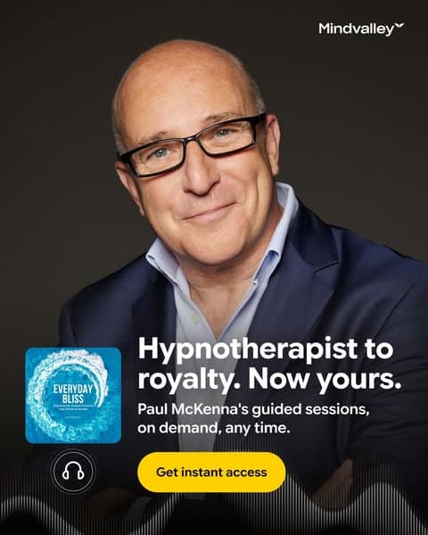 Try Paul McKenna's Guided Hypnotherapy