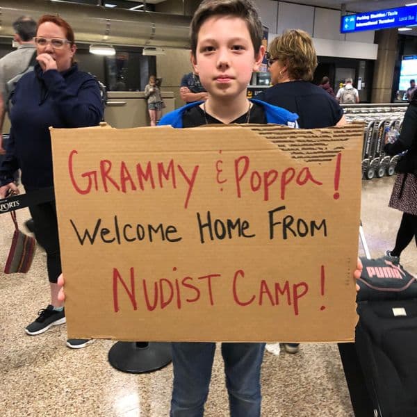 Comical Airport Signs That Took Guts To Hold Up In Public