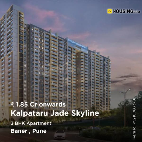 3 BHK starting ₹1.85Cr