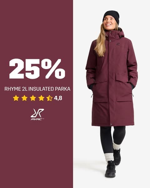 25% Rabatt auf ausgesuchte Isolationsjacken ๐งฅโ๏ธ
