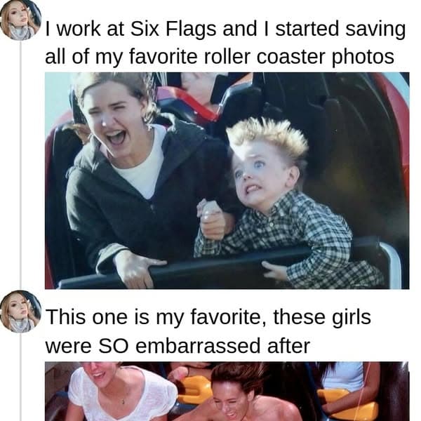 39+ Amazing Roller Coaster Pics Taken Mid Thrill