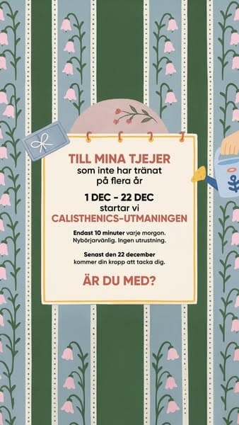 Börja din förvandling nu!