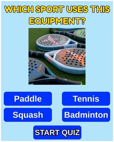 Think You Know Sports? Prove It With This Equipment Quiz