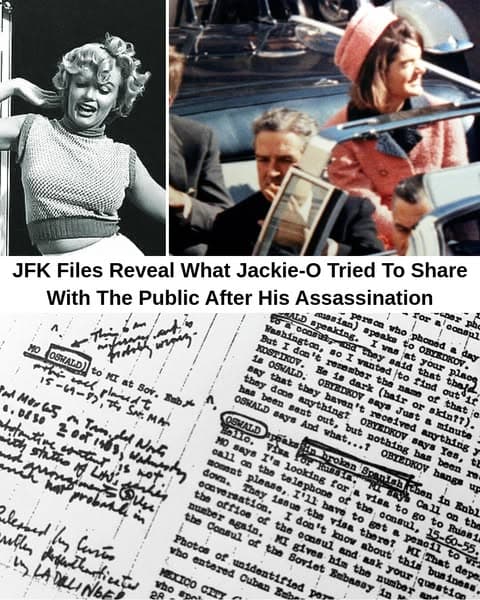 Newly Declassified Files Reveal What Jackie Kennedy Spent Years Trying To Tell Us