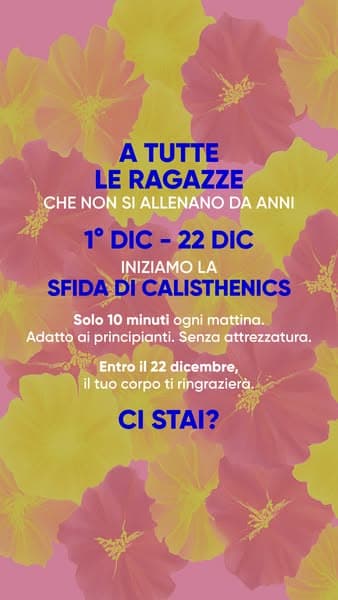 Inizia la trasformazione ora!