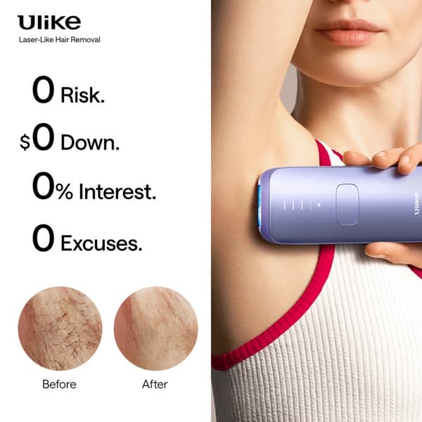 Long-term hair removal results, in just 2 weeks.