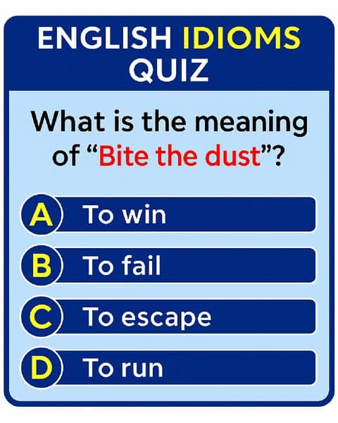 English Idioms Quiz- Can You Score 50/50? Most People Fail!