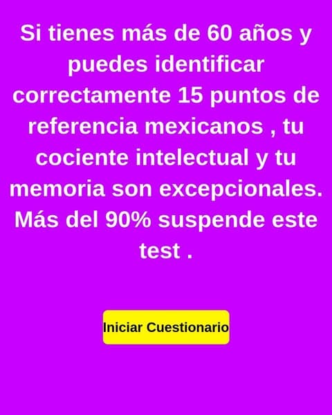 La mayoría de los adultos no puede aprobar este cuestionario de geografía mexicana