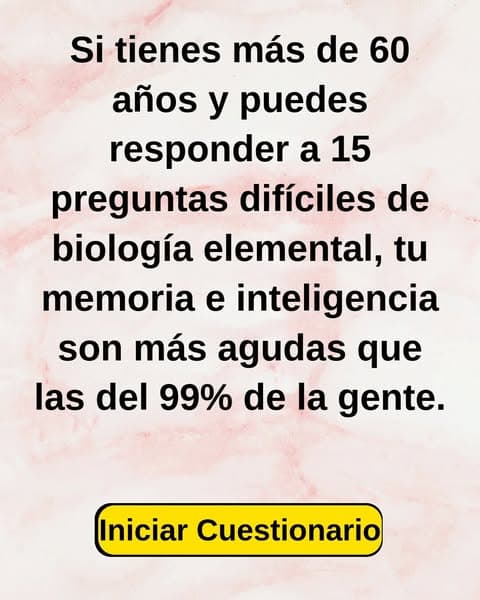 Haz ahora el cuestionario de biología de la escuela primaria 👉👉👉👉