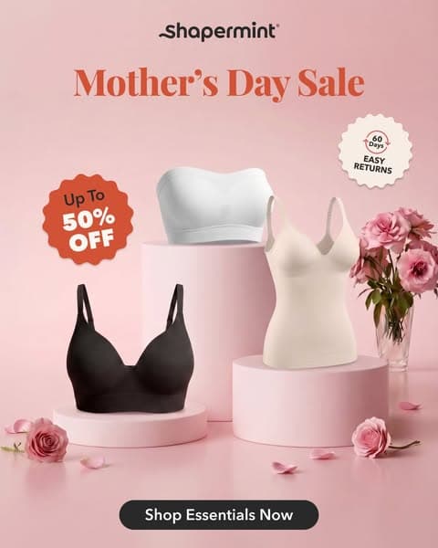 50% Off This Mother's Day 🛍️