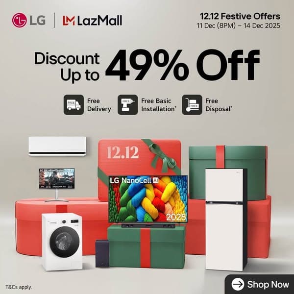 LG Malaysia x LazMallMy