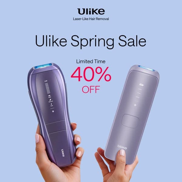 Spring Sale: Up to 40% OFF IPL Hair Removal