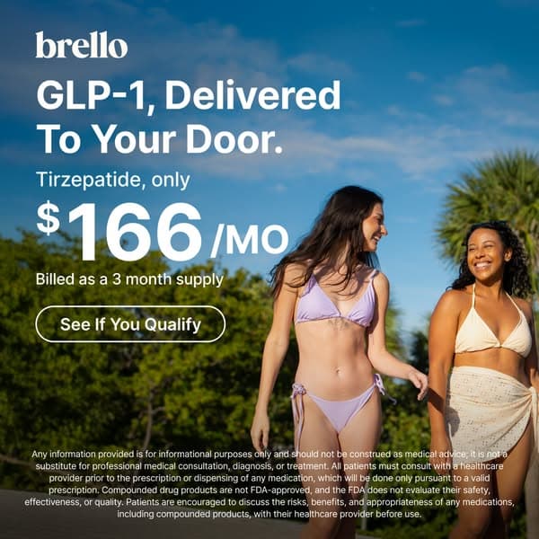 Tirzepatide Plan for $166 per Month