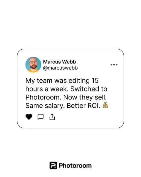 Try Photoroom For Free