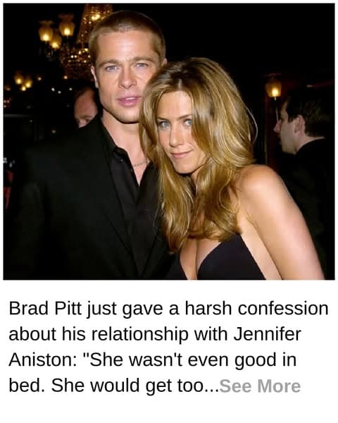 Brad Pitt Discusses What Led To Their Breakup