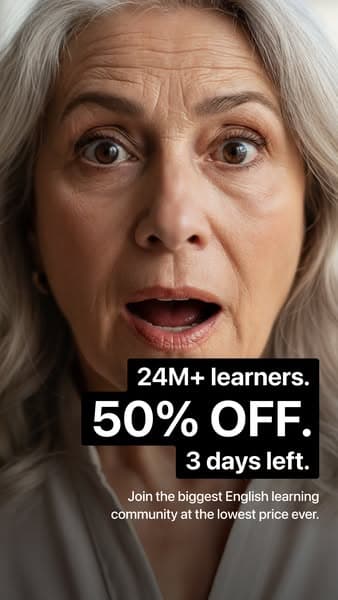 📱 Learn English Anytime, Anywhere – 50% Off