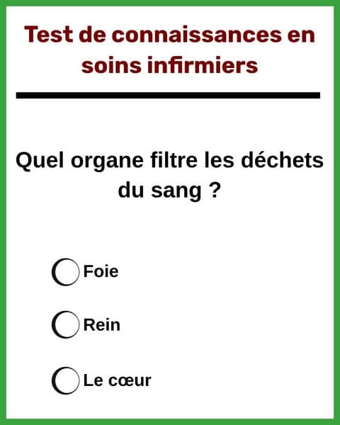 Seules quelques personnes peuvent réussir ce test de l'école d'infirmières - le peux-tu ?