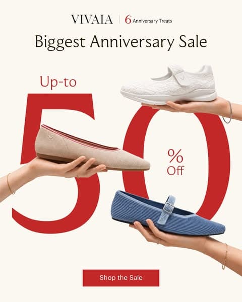 Clearance + Anniversary Savings